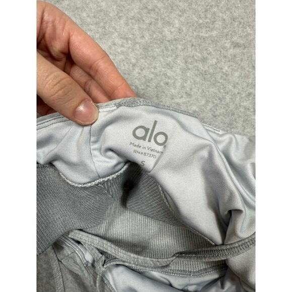 Alo Yoga Womens Size S Alosoft Lavish Bra Gray - Picture 3 of 6